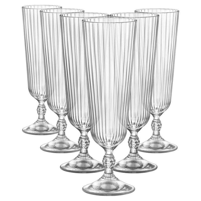 275ml America '20s Sling Cocktail Glasses - Pack of 6