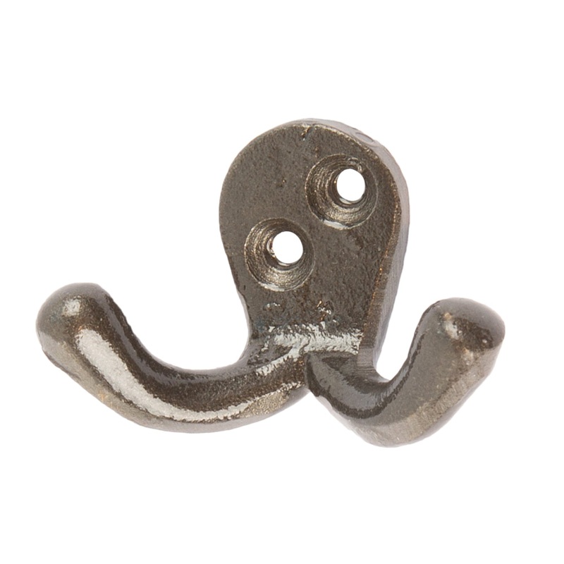 50mm x 35mm Double Coat Hook