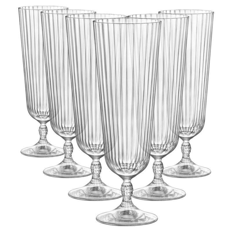 510ml America '20s Sling Cocktail Glasses - Pack of 6
