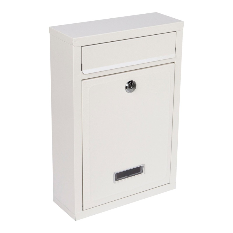 Modern Steel Plated Post Box