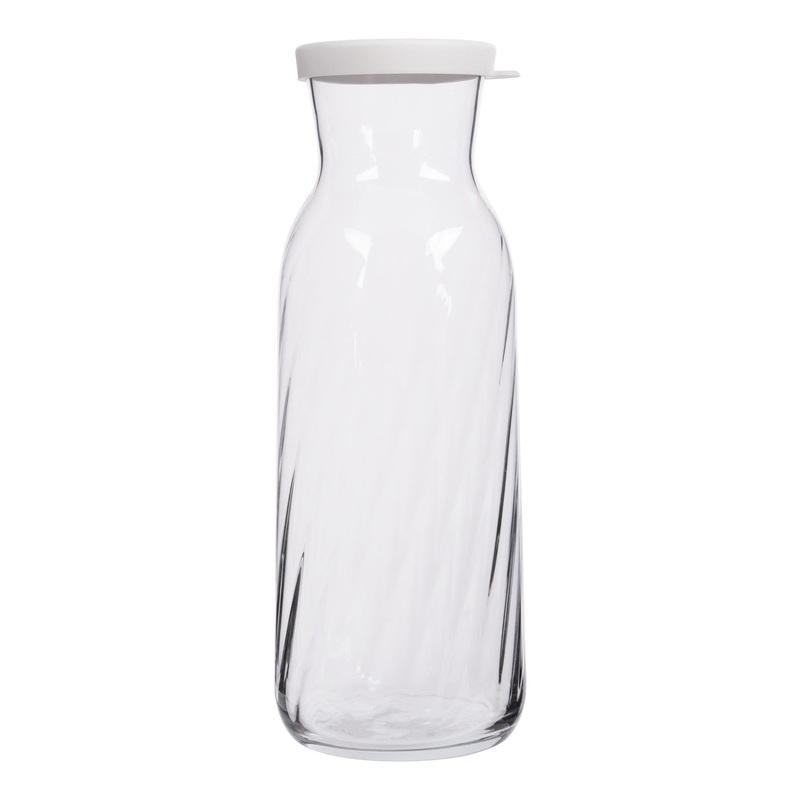 1.2L Fonte Optic Glass Carafe