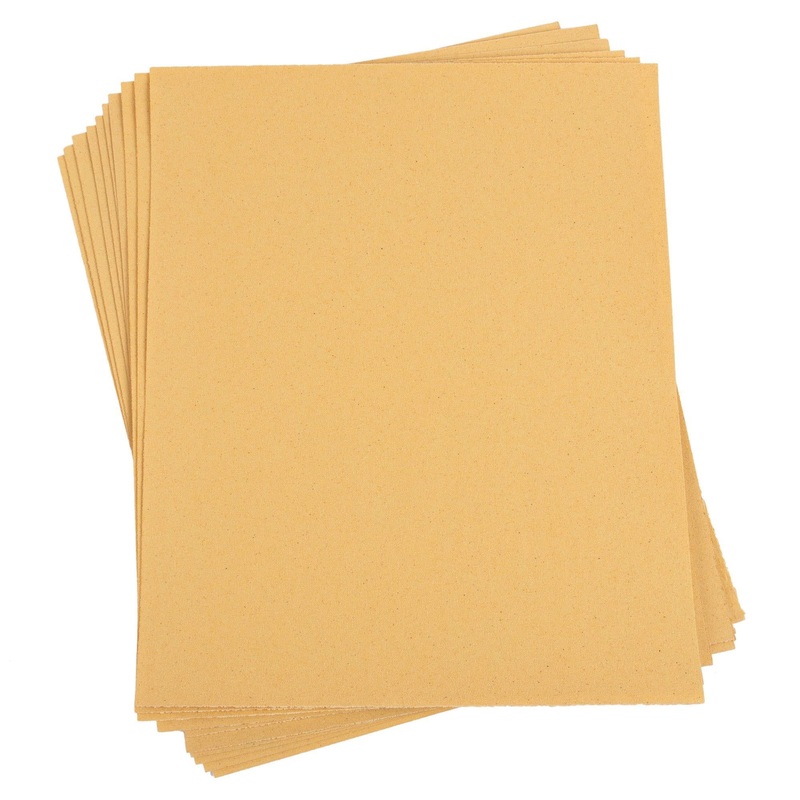 10pc Sandpaper Set - Assorted Grits