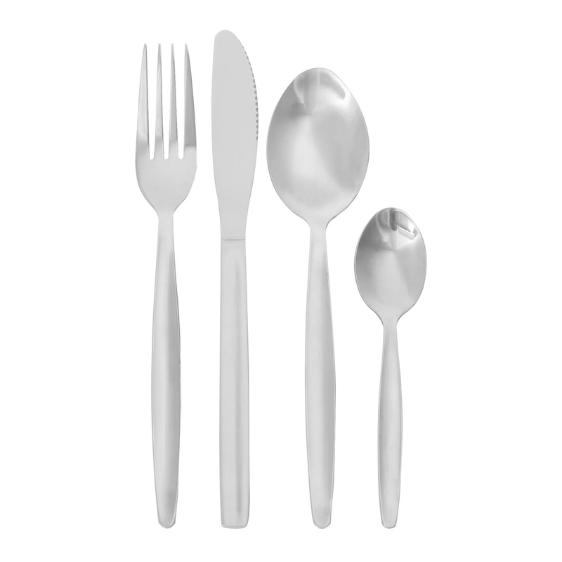 24pc Classic Stainless Steel Cutlery Set