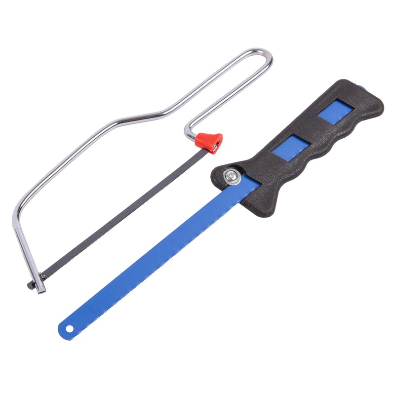 2pc Blue Mini & Junior Hacksaw Set