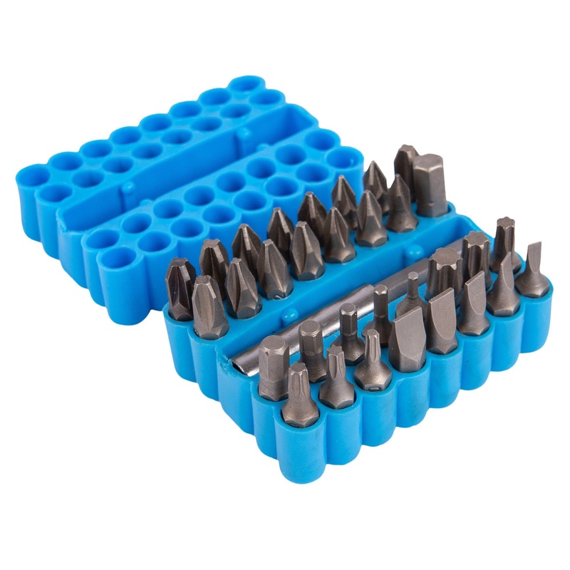 33pc Chrome Vanadium Screwdriver Bit Set
