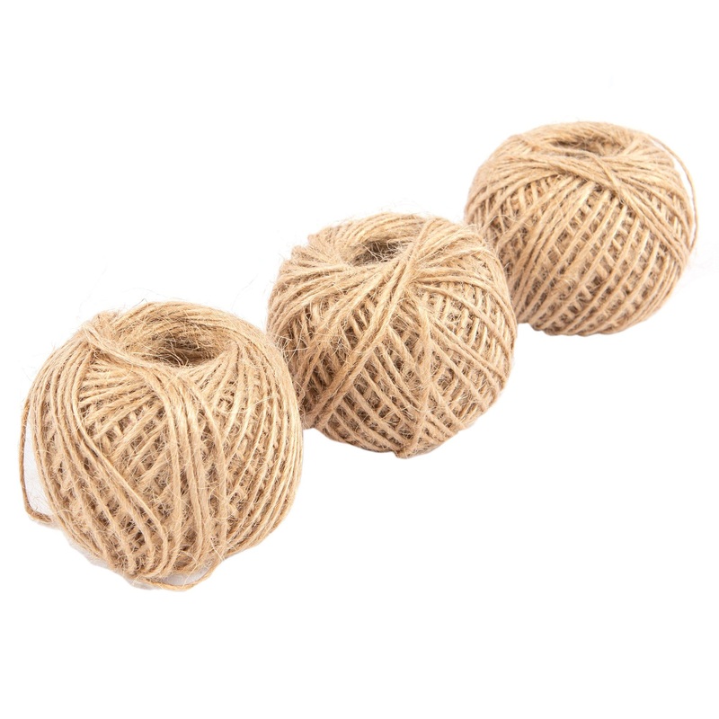 40m Jute Twine - Pack of 3