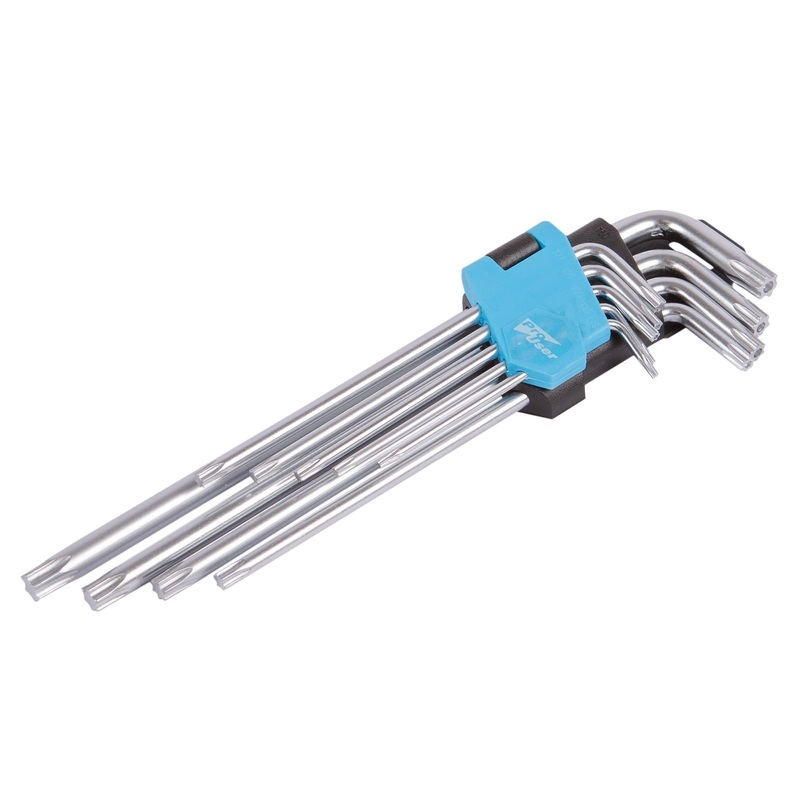 9pc Steel Metric Long Torx Key Set