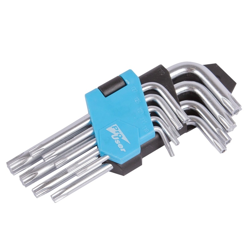 9pc Steel Torx Key Set