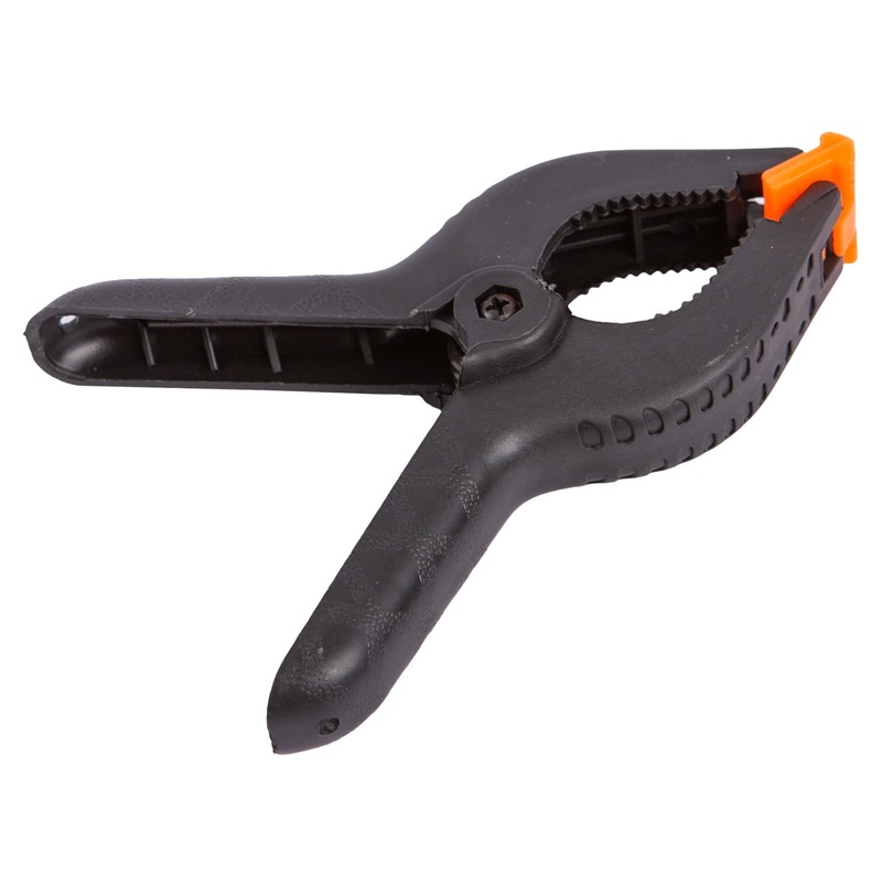Black 152mm Heavy-Duty Spring Clamp