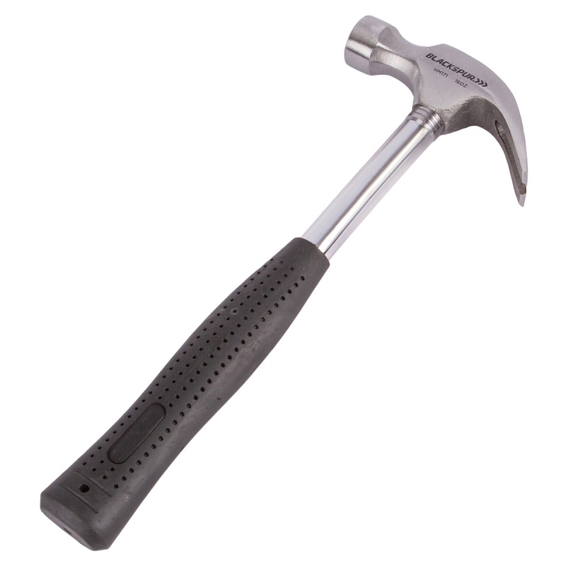 Black 16oz Tubular Steel Claw Hammer