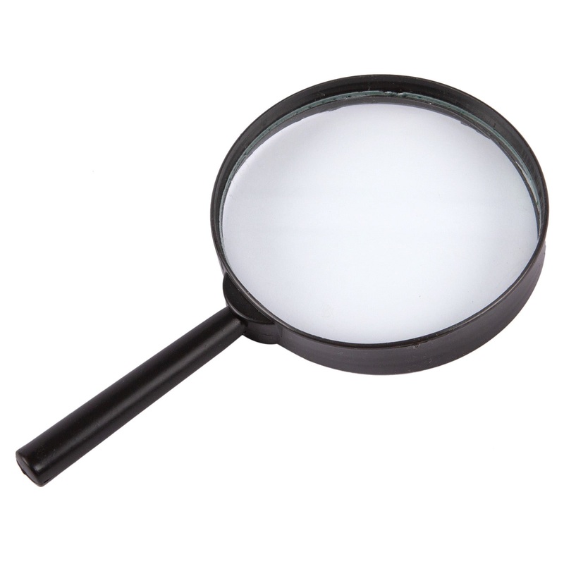 Black Plastic Jumbo Magnifier