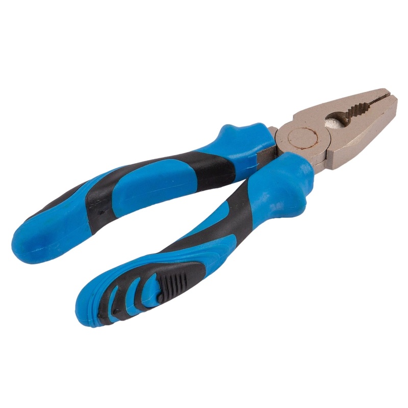 Blue 15cm Forged Steel Combination Pliers