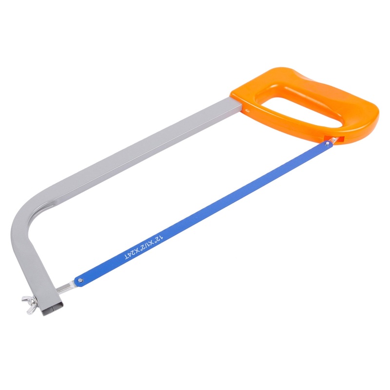 Orange 30cm Carbon Steel Hacksaw
