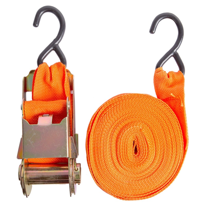 Orange 9m Ratchet Tie Down Straps
