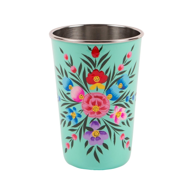 Pansy 400ml Stainless Steel Picnic Tumbler