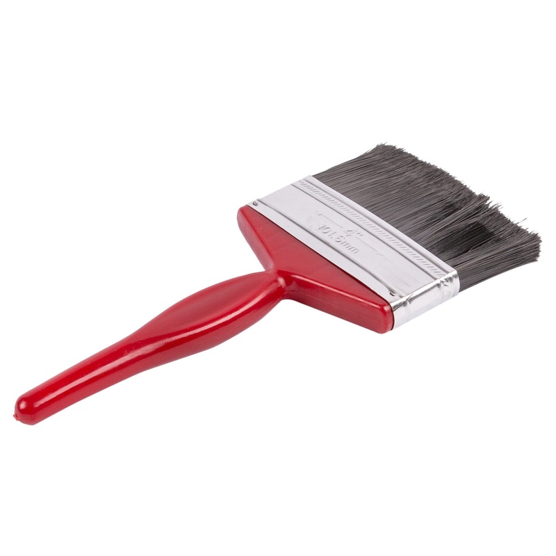 Red 10cm Plastic DIY Paint Brush