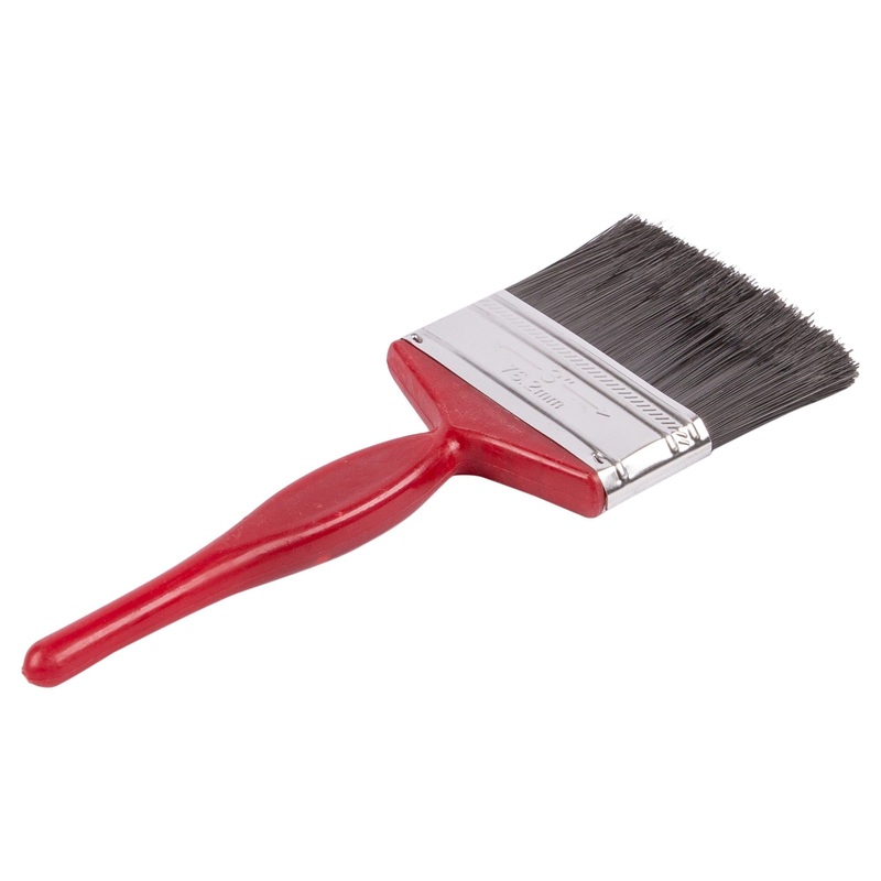 Red 7.5cm Plastic DIY Paint Brush