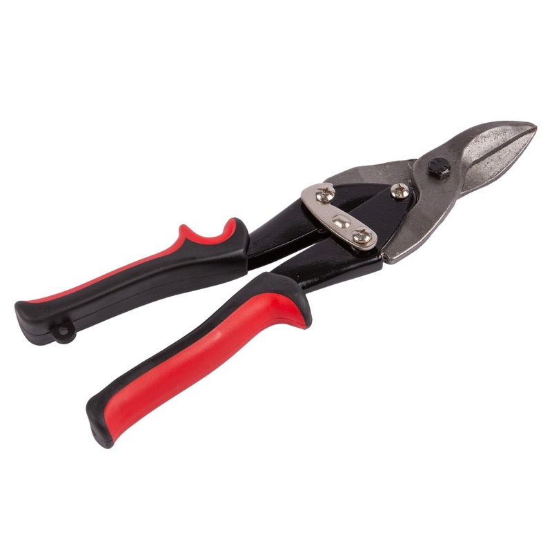 Red Carbon Steel Aviation Tin Snips