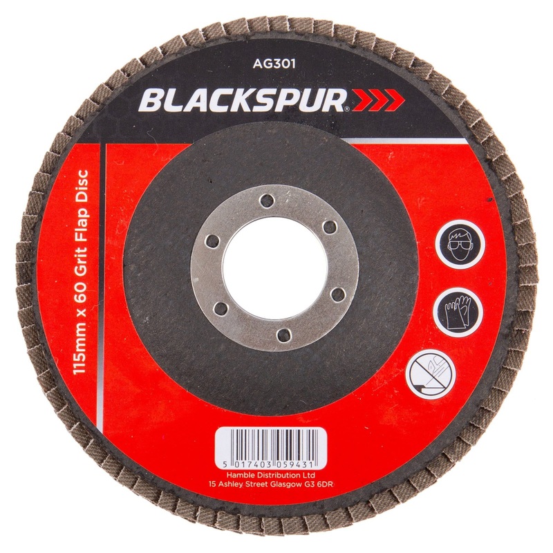 115mm (4.5") 60 Grit Flap Disc