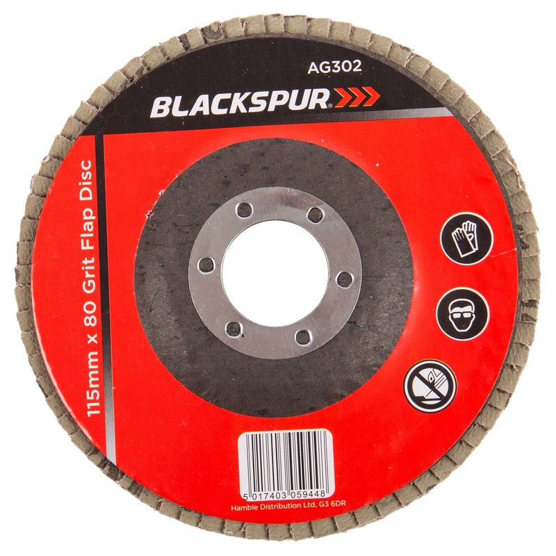 115mm (4.5") 80 Grit Flap Disc