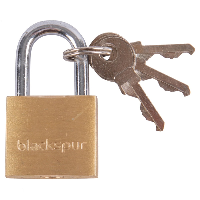 3cm Heavy-Duty Brass Padlock