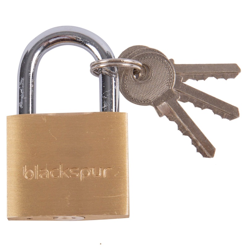 4cm Heavy-Duty Brass Padlock