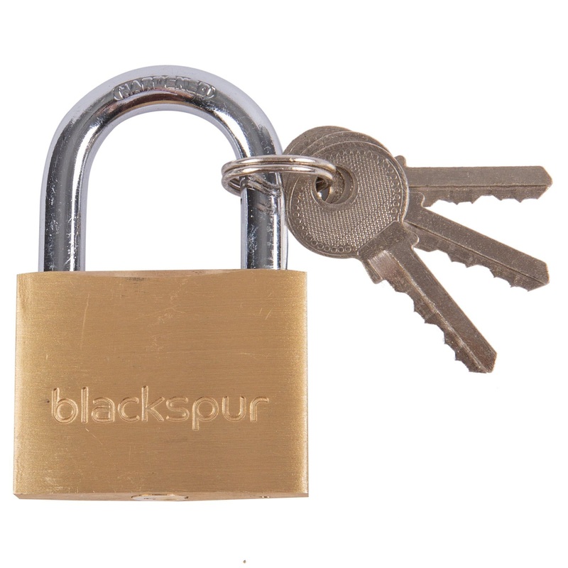 5cm Heavy-Duty Brass Padlock