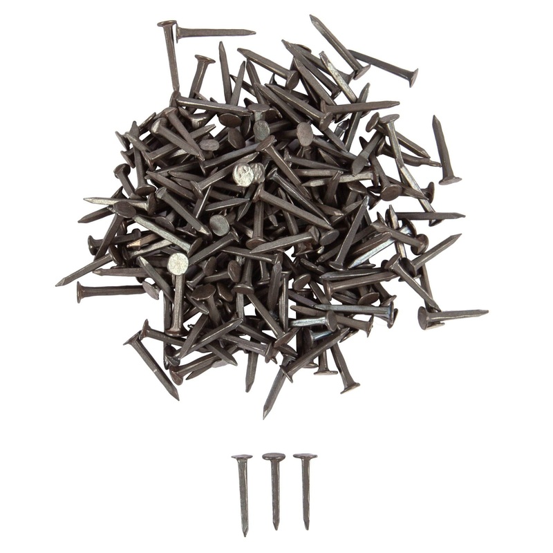 Black 13mm Steel Carpet Tacks
