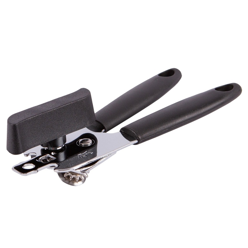 Black Deluxe Metal Can Opener