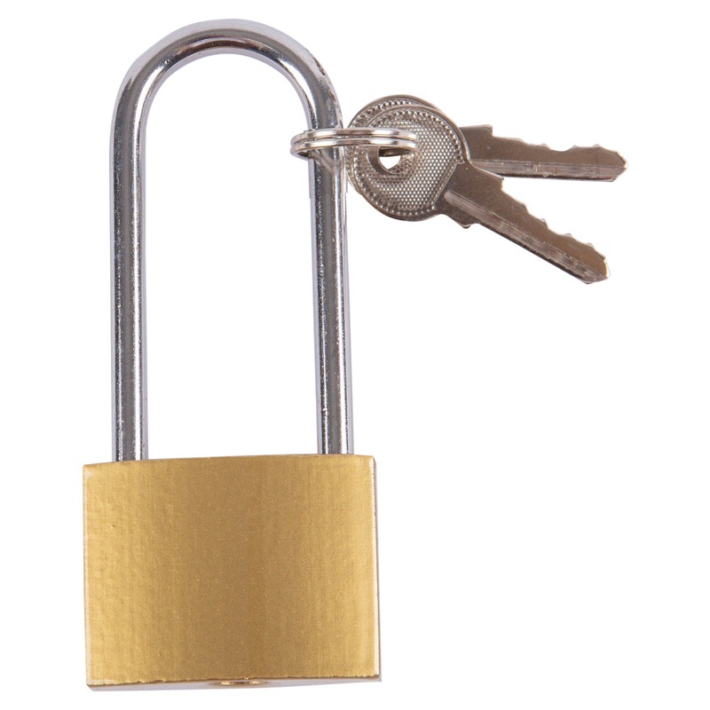 Brass 4cm Iron Long Shackle Padlock