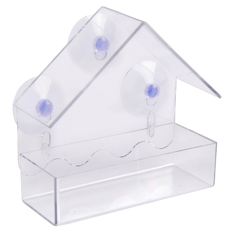 Perspex Window Bird Feeder