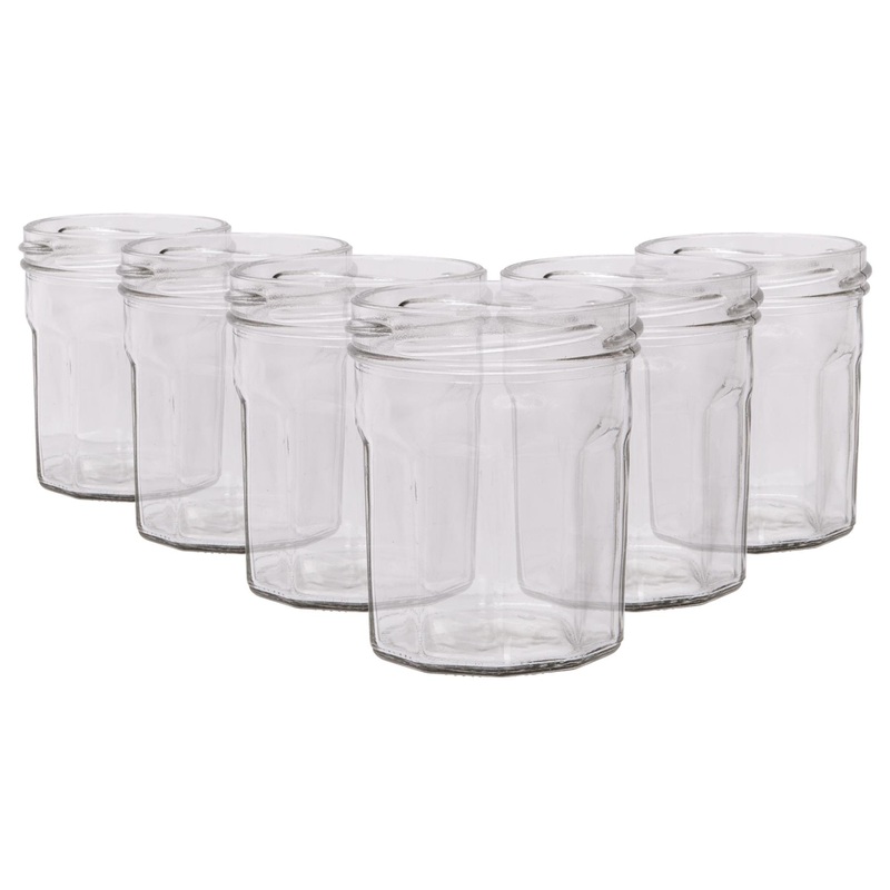 150ml Glass Jam Jars - Pack of 6