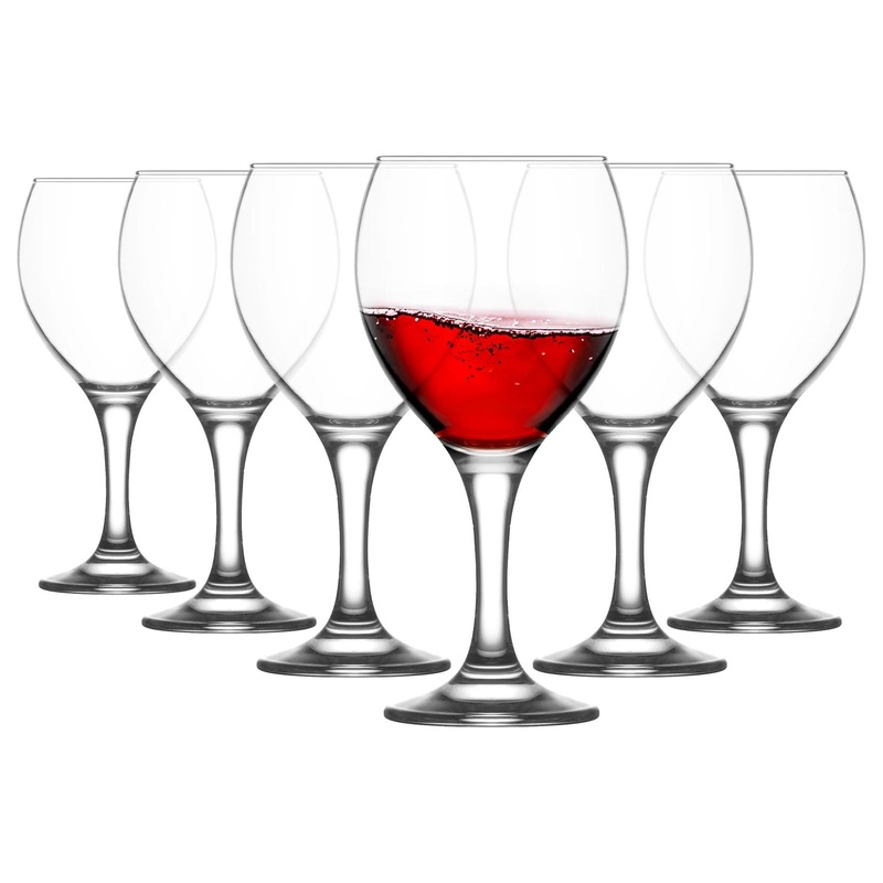 365ml Misket Red Wine Glasses - Pack of 6