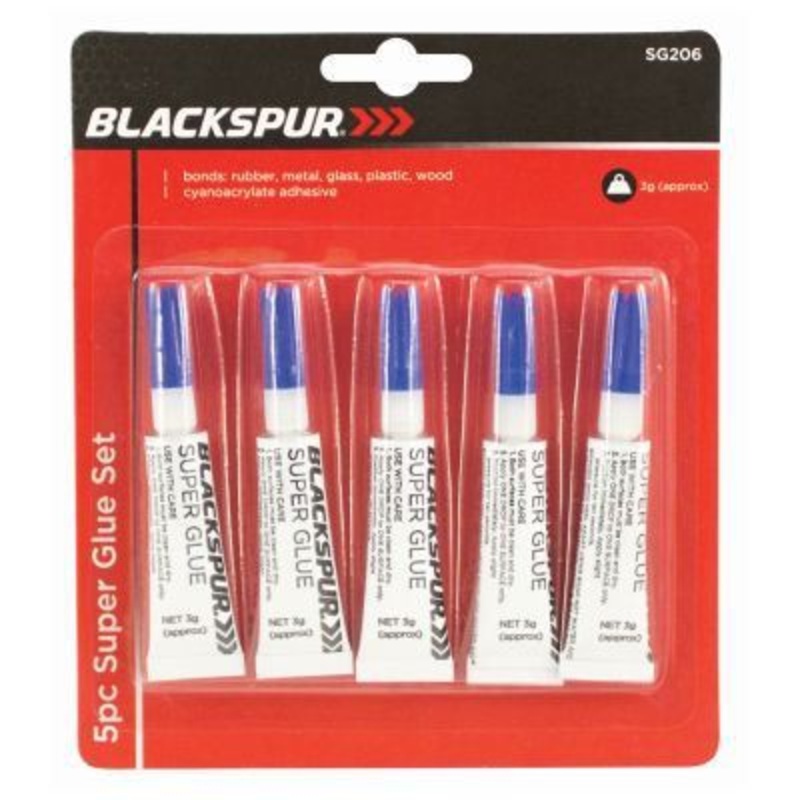 3g Super Glue - Pack of 5