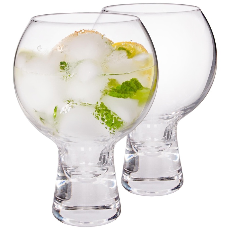 525ml Short Stem Gin Glasses - Pack of 2