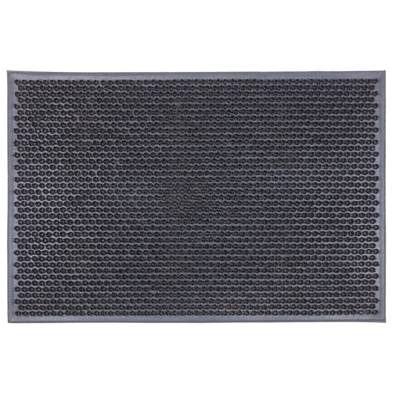 60cm x 40cm Classic Heavy Duty Rubber Door Mat