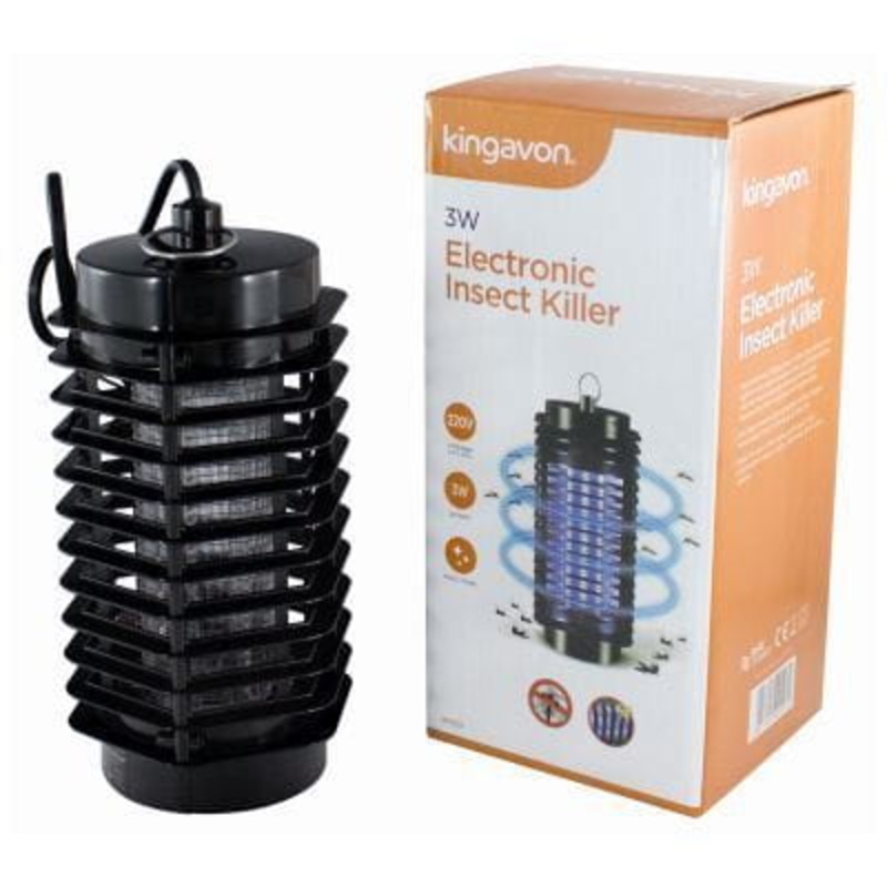 Black 3W Electric Insect Killer