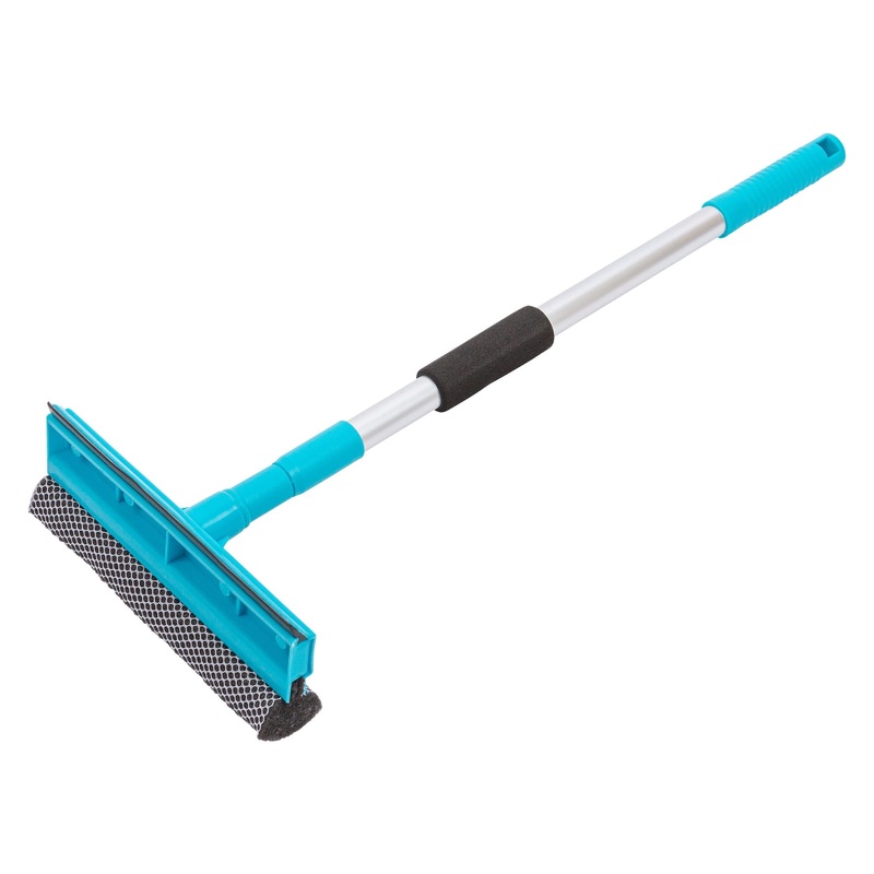 Blue 20cm x 75cm Telescopic Squeegee