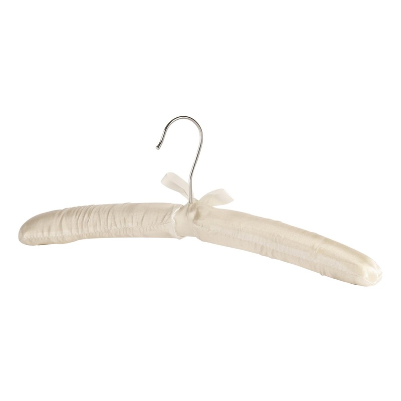 Padded Satin Clothes Hanger