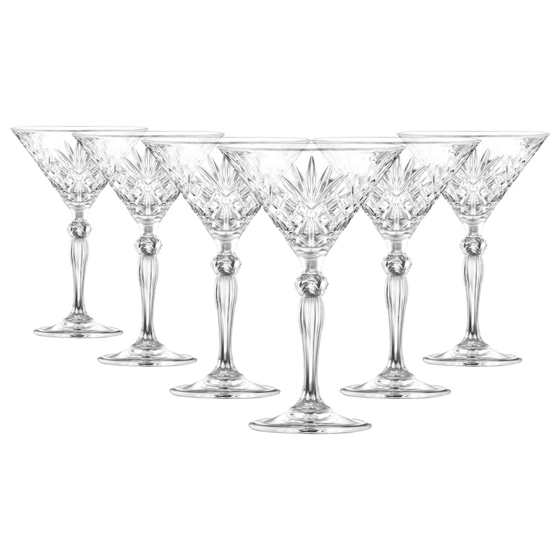 210ml Melodia Martini Glasses - Pack of 6
