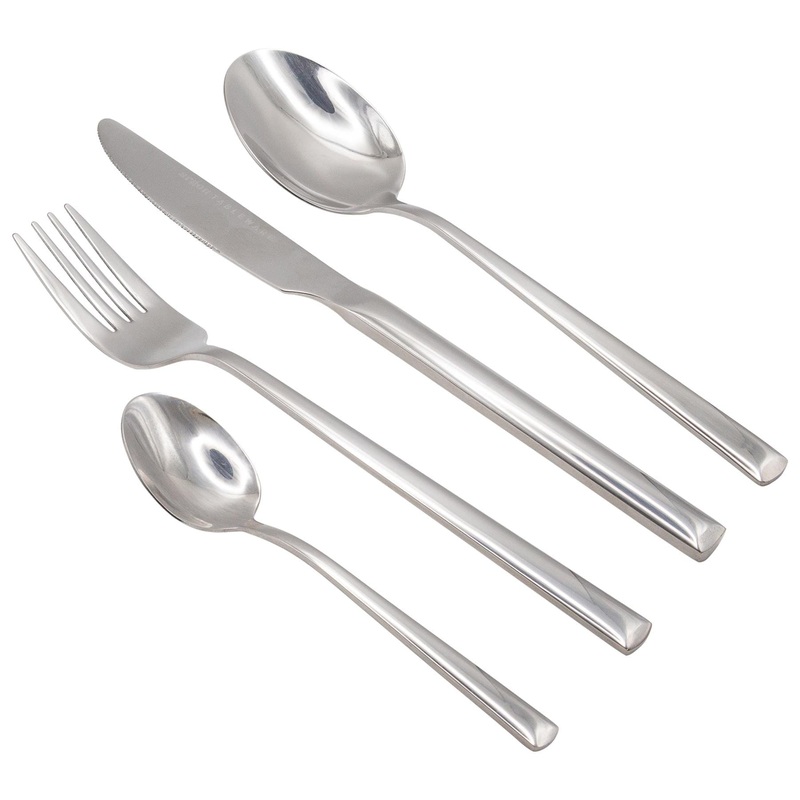 24pc Tondo Stainless Steel Cutlery Set - Pack of 6