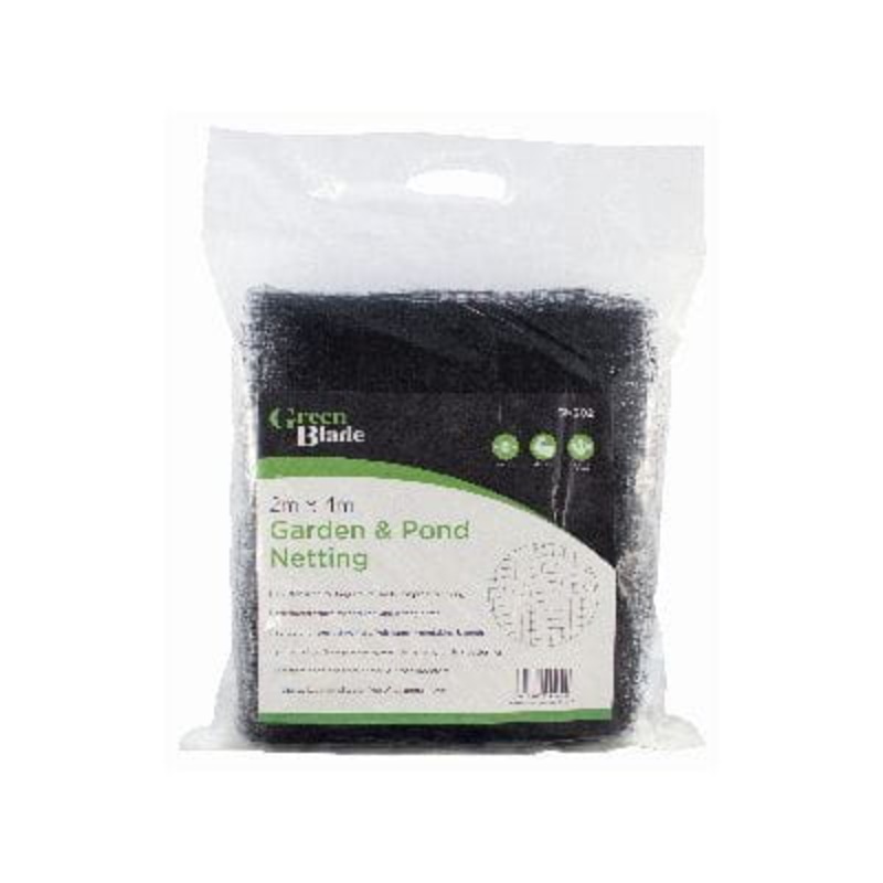 Black Plastic Garden Pond Netting - 2m x 4m