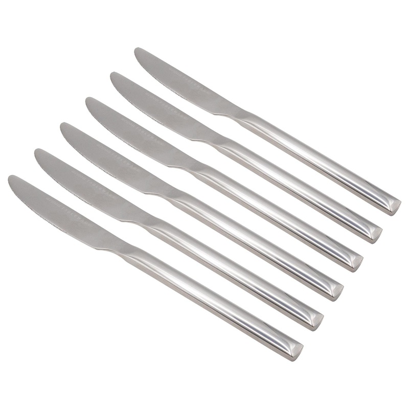 Tondo Stainless Steel Dinner Knives