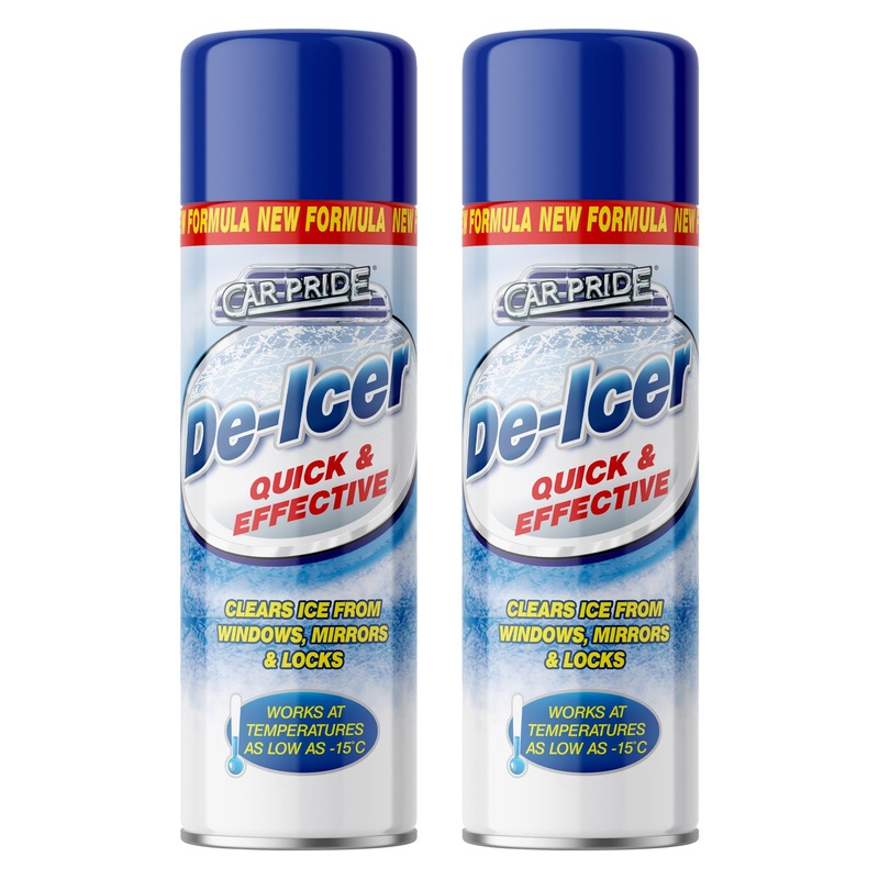Aerosol De-Icer - 600ml - Pack of 2