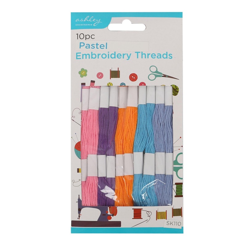 Embroidery Threads - 6.6M (6ply)