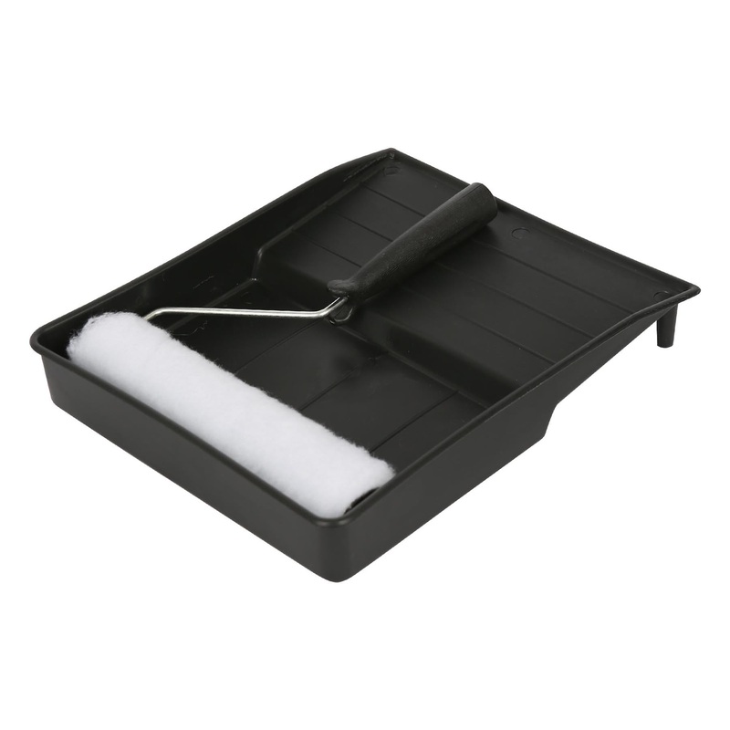Paint Roller & Tray Set - 9" (23cm) - White