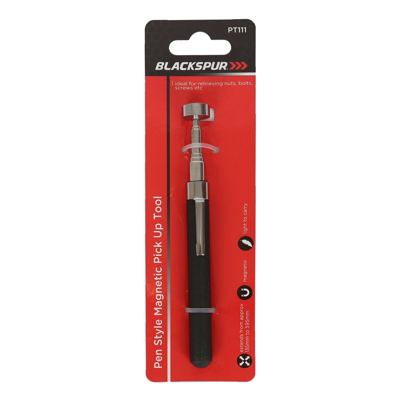 Telescopic Magnetic Pick Up Tool - Black