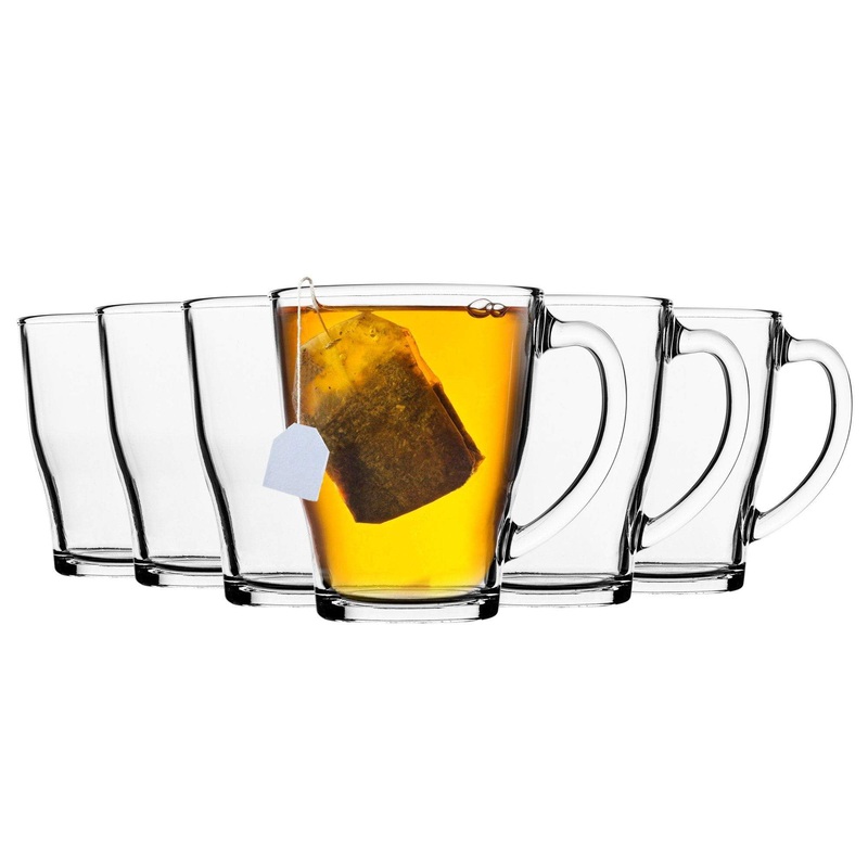 350ml Cosy Coffee Glasses - Pack of Six