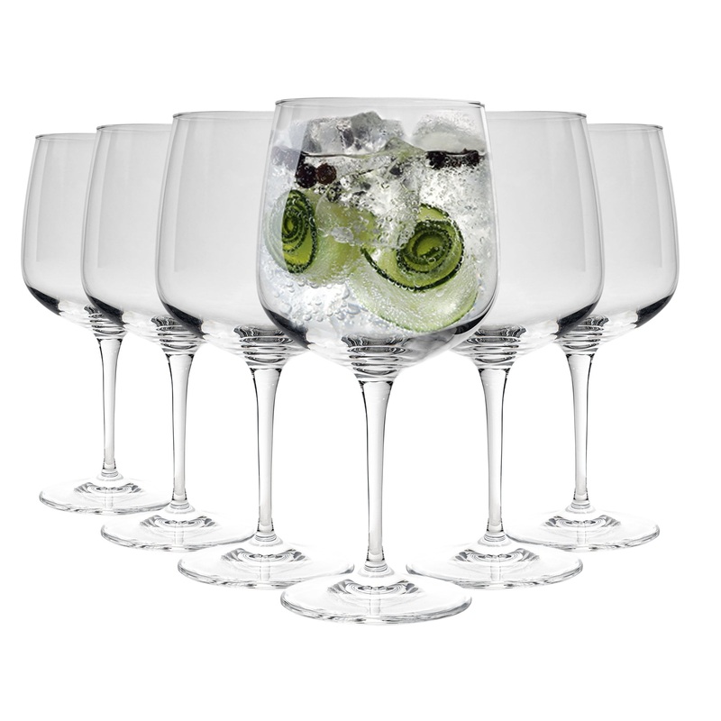 775ml Premium Gin Glasses - Pack of Six