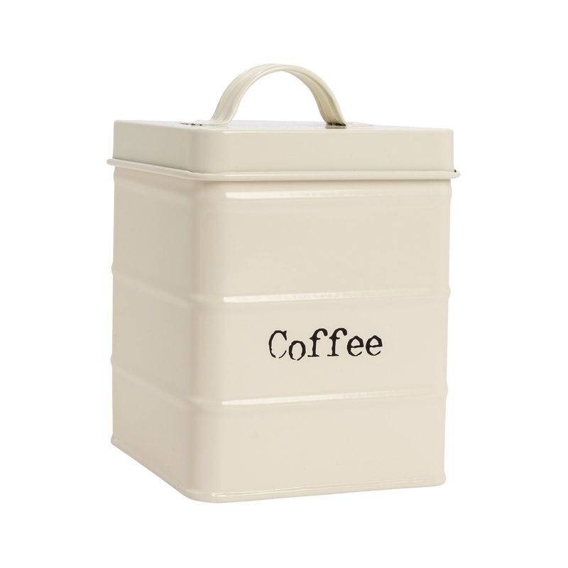 Vintage Metal Coffee Canister